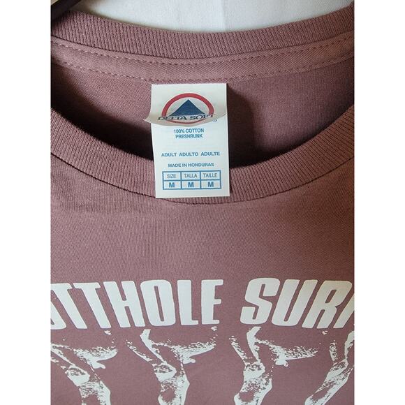 Butthole Surfers band t shirt size medium mauve - Picture 2 of 2